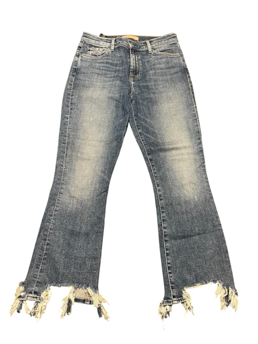 7 for All Mankind high waist slim kick flare jeans